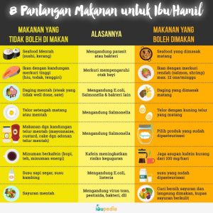 Apa Saja Makanan Pantangan Ibu Hamil Muda