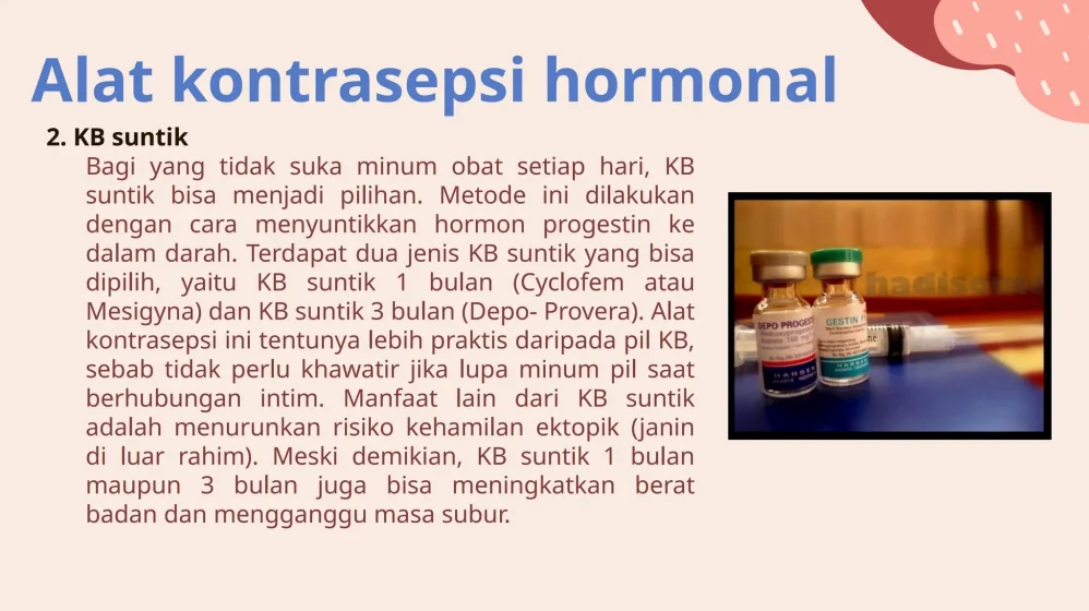 Apakah Bekas Kb Suntik Bisa Menghambat Kehamilan