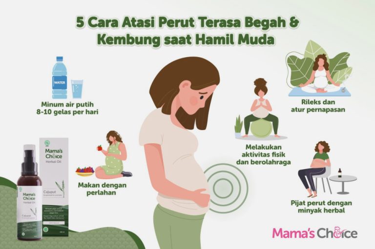Bagaimana Cara Mengatasi Perut Kembung Saat Hamil Muda