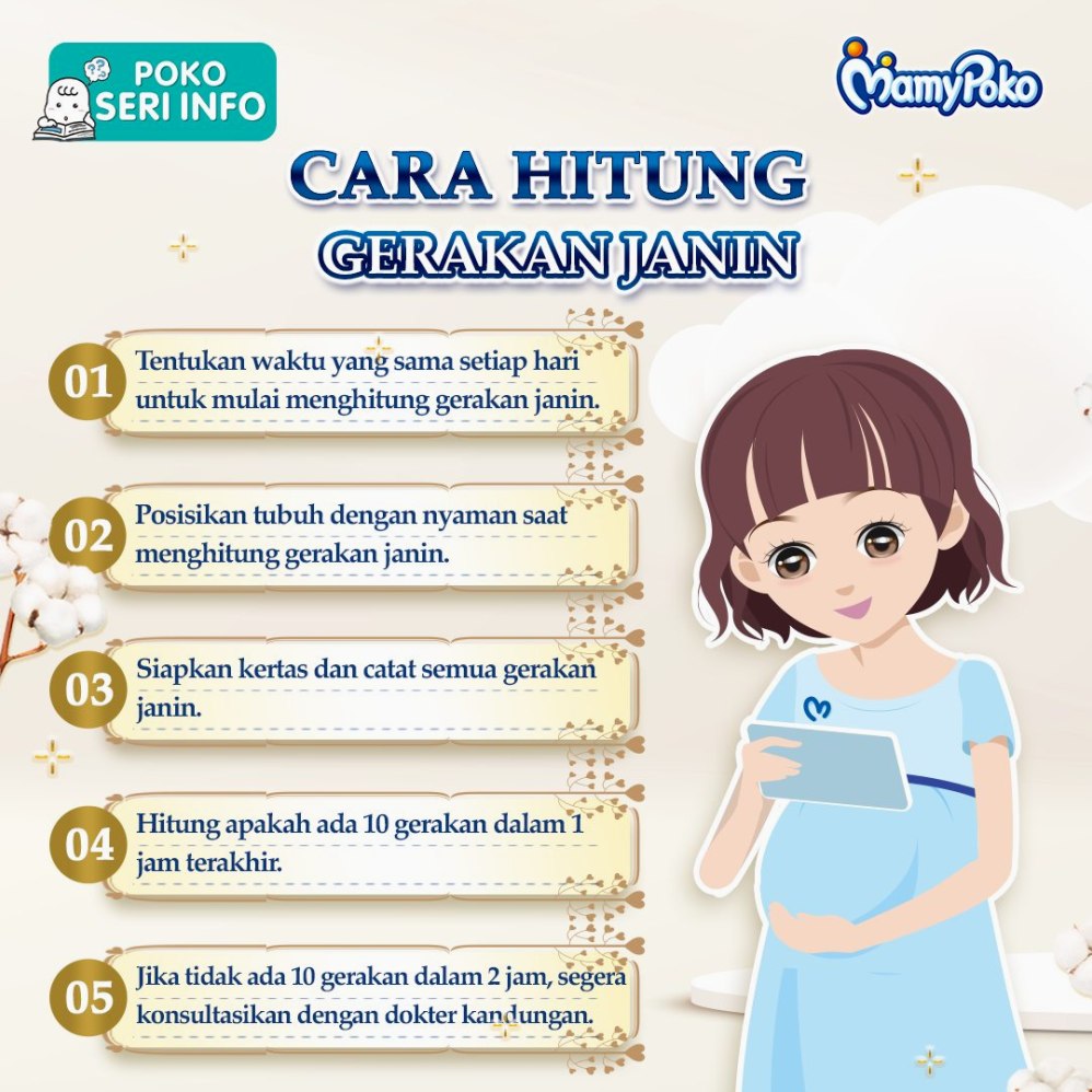 Bagaimana Cara Menghitung Gerakan Janin Dalam Sehari 1