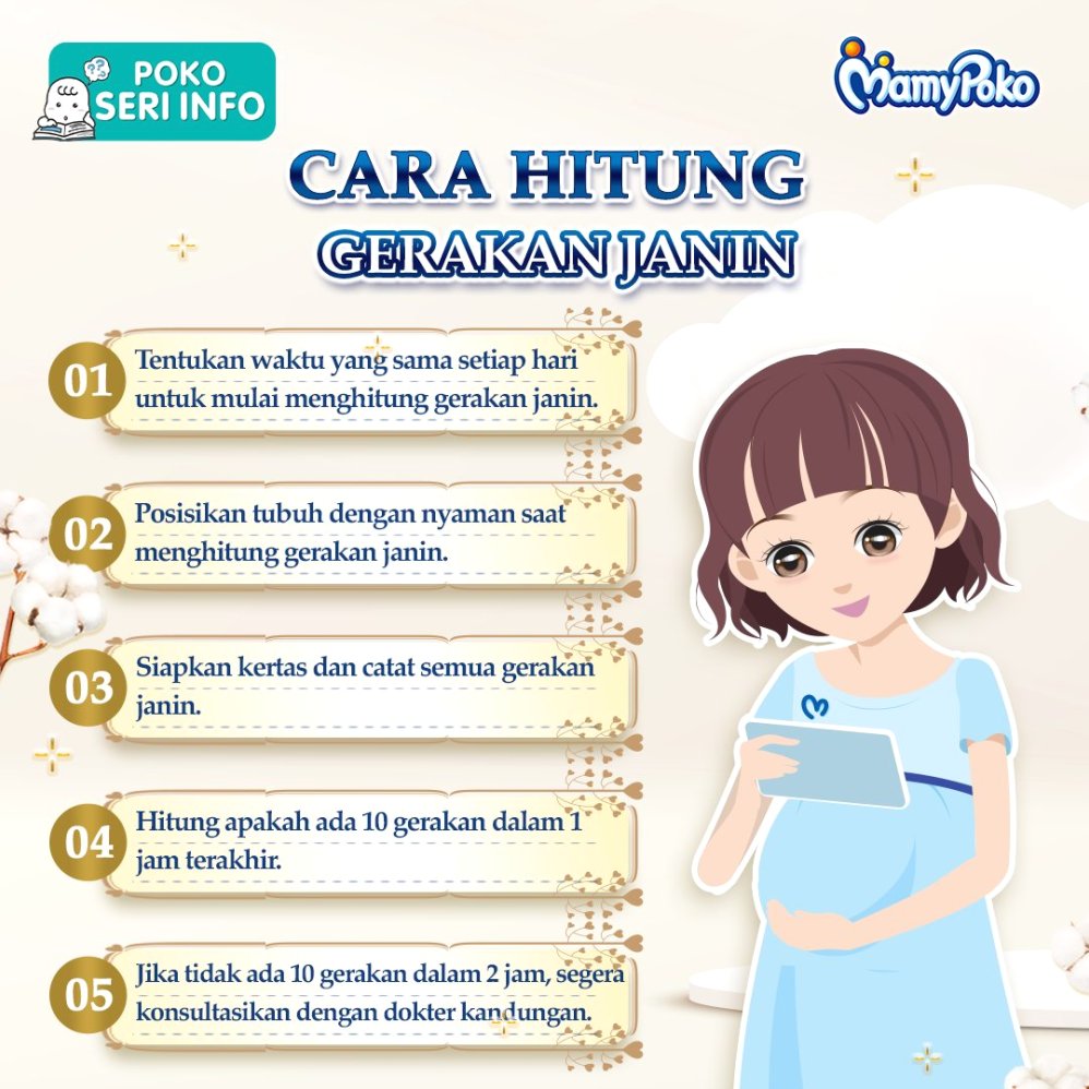 Bagaimana Cara Menghitung Gerakan Janin Dalam Sehari