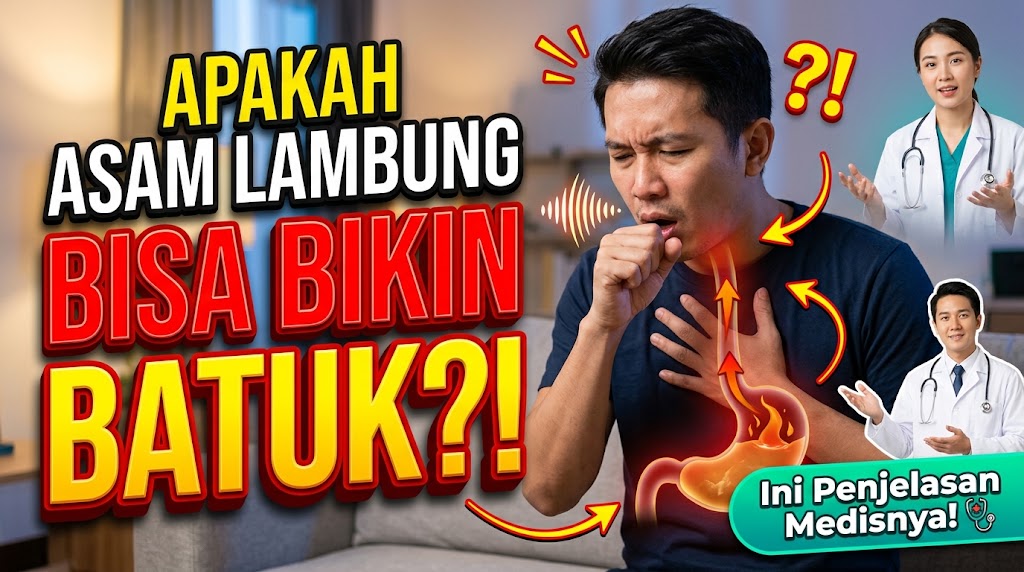 Apakah Asam Lambung Bisa Menyebabkan Batuk? Ini Penjelasan Medisnya